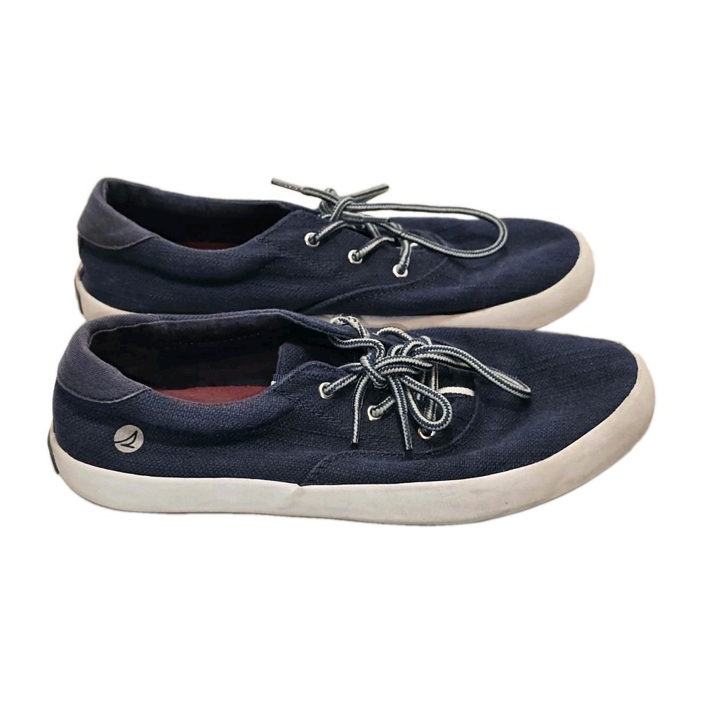 Sperry Women's US 6M Navy Canvas Sneakers You'll Reach For Every‎ Single Day